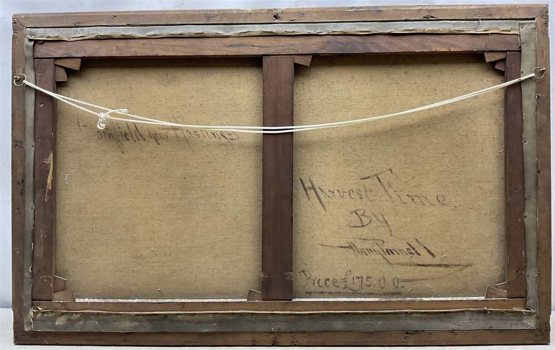 Harry Pennell (British 1879-1934): 'Cornfield near Hastings', oil on canvas signed, titled on the slip, further inscribed verso 60cm x 101cm 