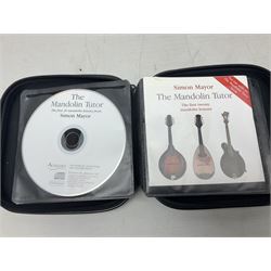Eastman eight-string mandolin model MD504, serial no.140435406, L66cm; in TGI hard carrying case; together with case of instructional CDs