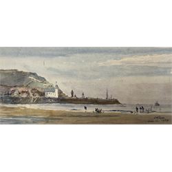 Josiah Wilson (British 19th/20th Century): 'South Scarborough' 'West Ayton' 'On Falsgrave Moor' 'South Shore' and 'On Lady Edith's Drive', set of Scarborough related watercolours signed and variously titled, max 20cm x 30cm; together with a collection of drawings by John Potter, variously signed and inscribed