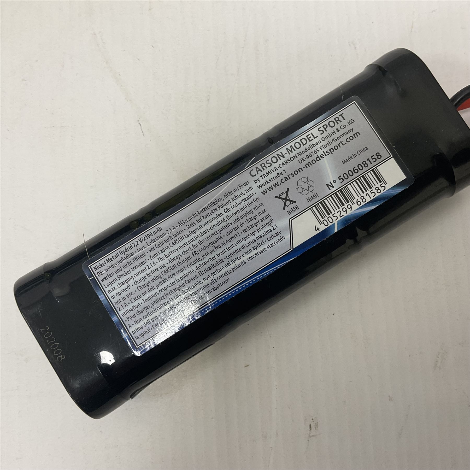 Tamiya - Plasma Edge II radio controlled car together with boxed NX86 Delta Peak AC/DC fast charger and Carson Reflex Stick Pro 3.1 Elektro Set