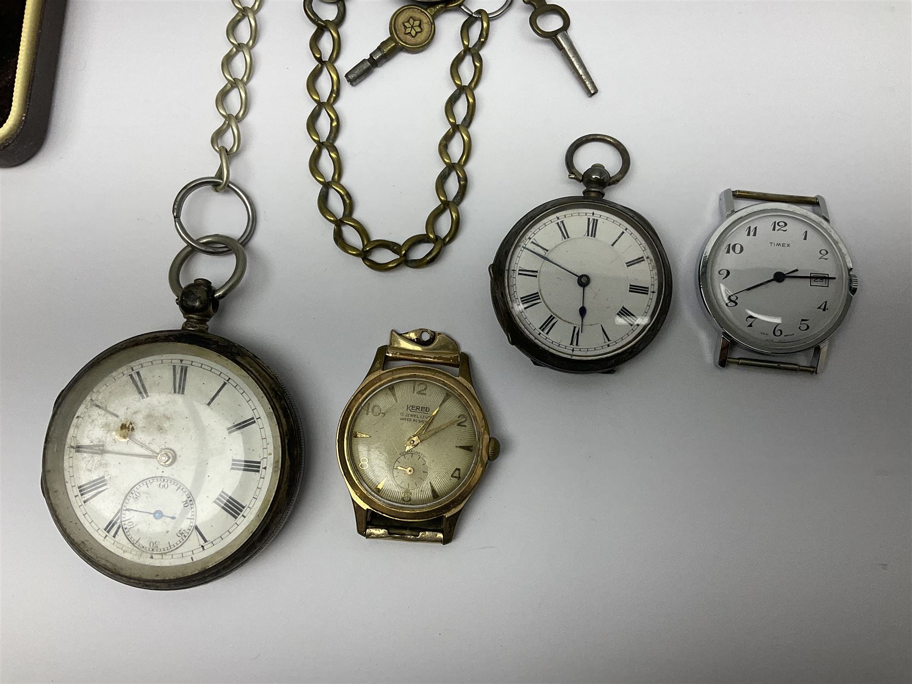 Silver lever pocket watch Jewellery 75227