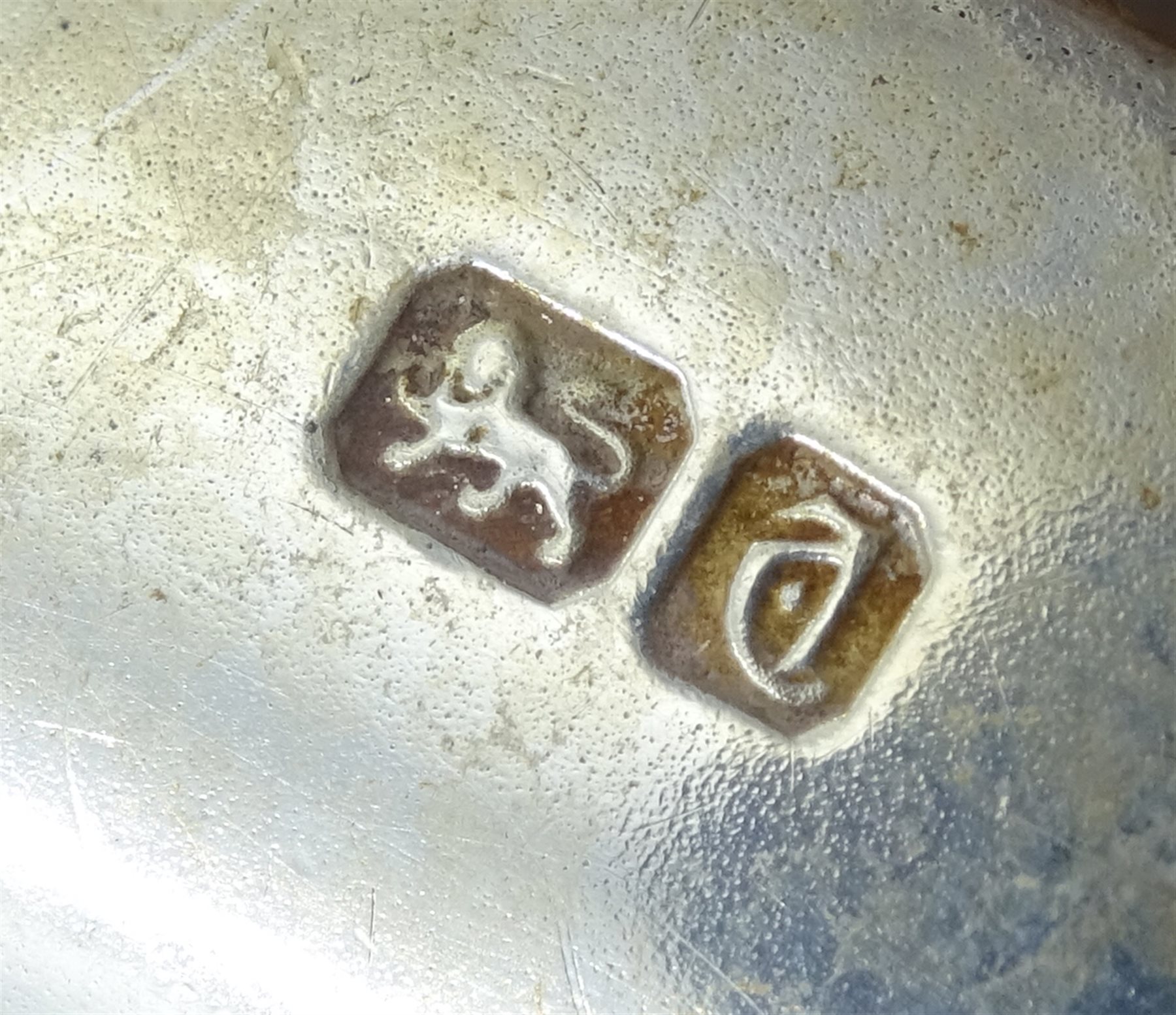 Three piece silver tea service by S Blanckensee & Son Ltd, Chester and Birmingham 1926, approx 25.5oz