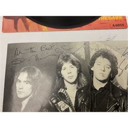 Ozzy Osbourne Shot in the Dark single, Rush World Tour magazine etc 