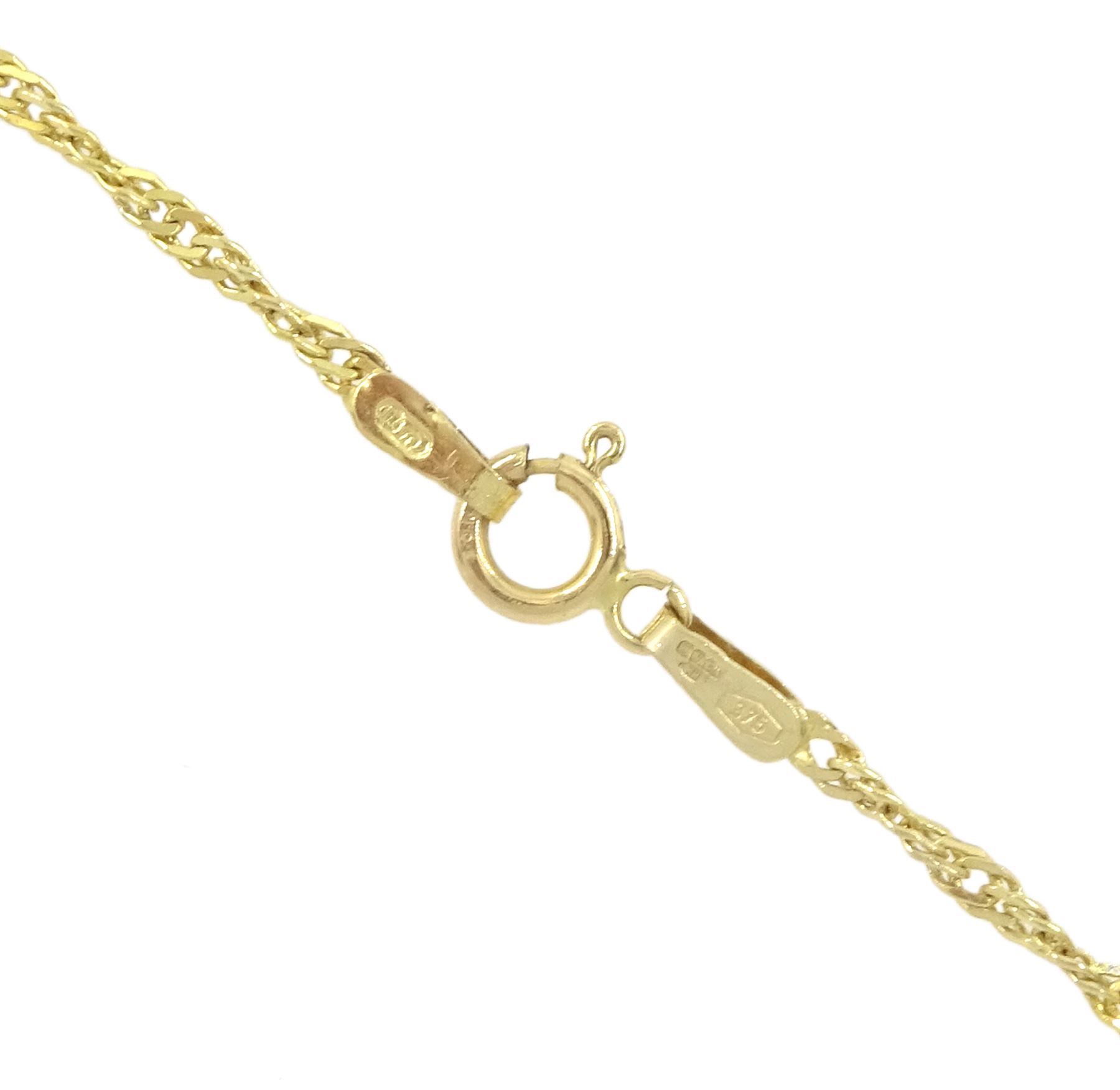 Byzantine pendant necklace