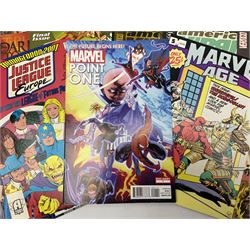 Mixed collection of Marvel, DC and Vertigo (1983-2012) comics, including Marvel Point One (2012) no.1 and Hawkman (1994) no.9 (51) 