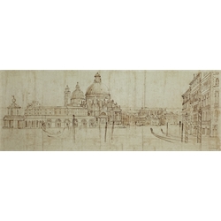  After Adelene Fletcher (British Contemporary): Venetian Canal Scenes, pair prints max 33cm x 91cm  