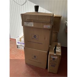 Large quantity of triple wall 12oz paper cups, 1 box of 8oz cups, Christmas cups and quantity of lids - THIS LOT IS TO BE COLLECTED BY APPOINTMENT FROM DUGGLEBY STORAGE, GREAT HILL, EASTFIELD, SCARBOROUGH, YO11 3TX