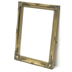  Gilt frames bevel edge mirror, W65cm, H92cm  