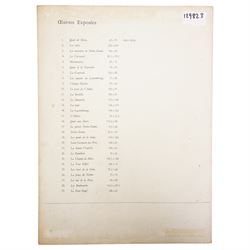 Marc Chagall (Russian/French 1887-1985): 'L'Opéra', offset colour lithograph pub. Derriere le Miroir 38cm x 28cm (unframed)