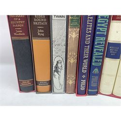 Folio Society; eighteen volumes, include Decline & Fall of the Roman Empire in eight volumes, The French Revolution in three volumes etc 