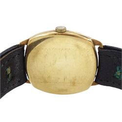 Smiths Imperial gentleman's 9ct gold manual wind presentation wristwatch, Birmingham 1959 and a Rotary 9ct gold manual wind wristwatch, Birmingham 1960, both on leather straps