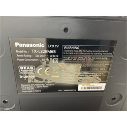 Panasonic TV and corner stand