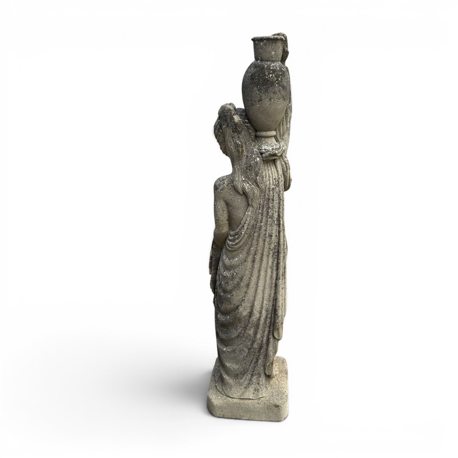 Selby Stone - cast stone garden figure 'The Water Carrier'