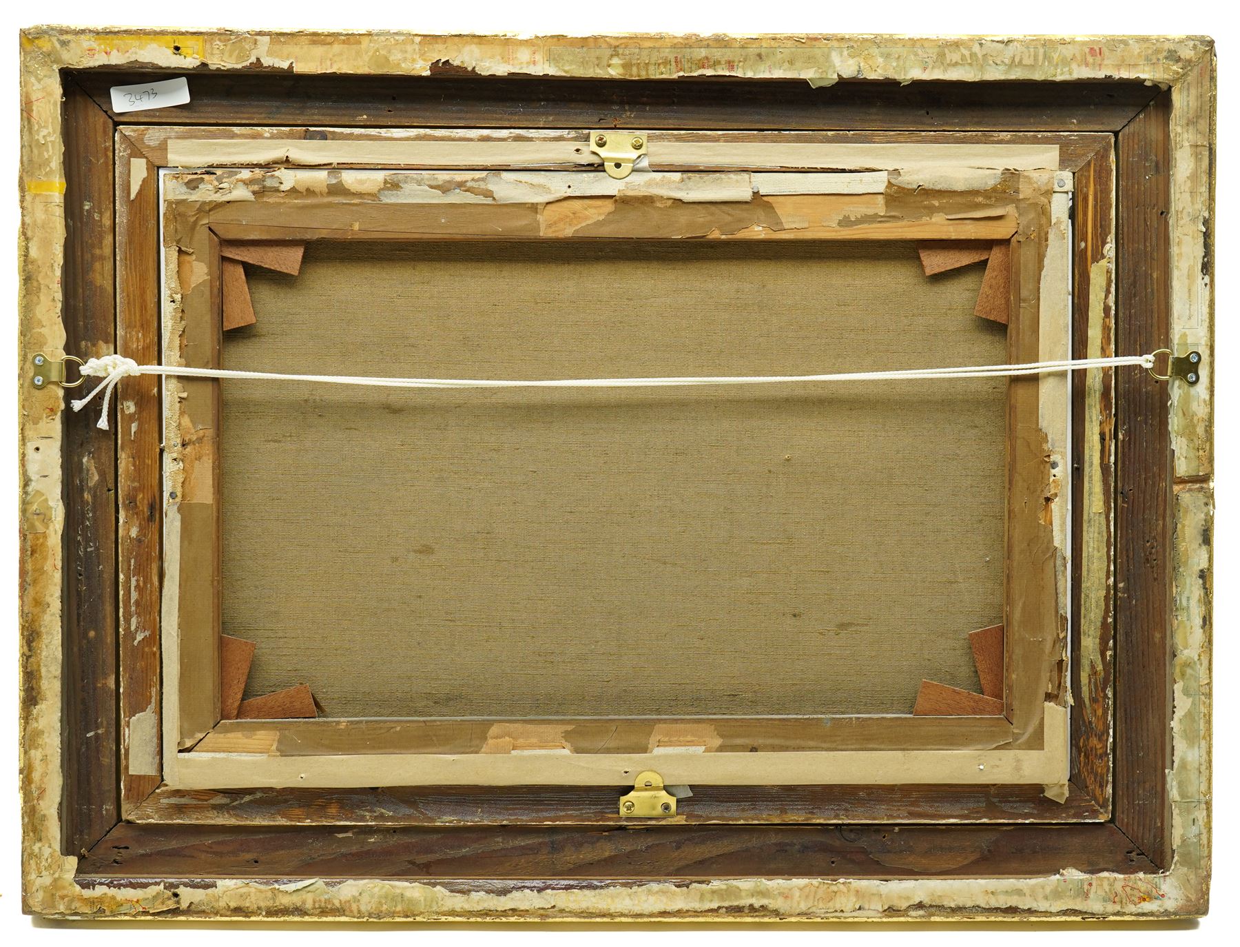 Herbert F Royle (British 1870-1958): Haymaking at Bolton Abbey, oil on canvas signed 39cm x 59cm in quality heavy gilt frame