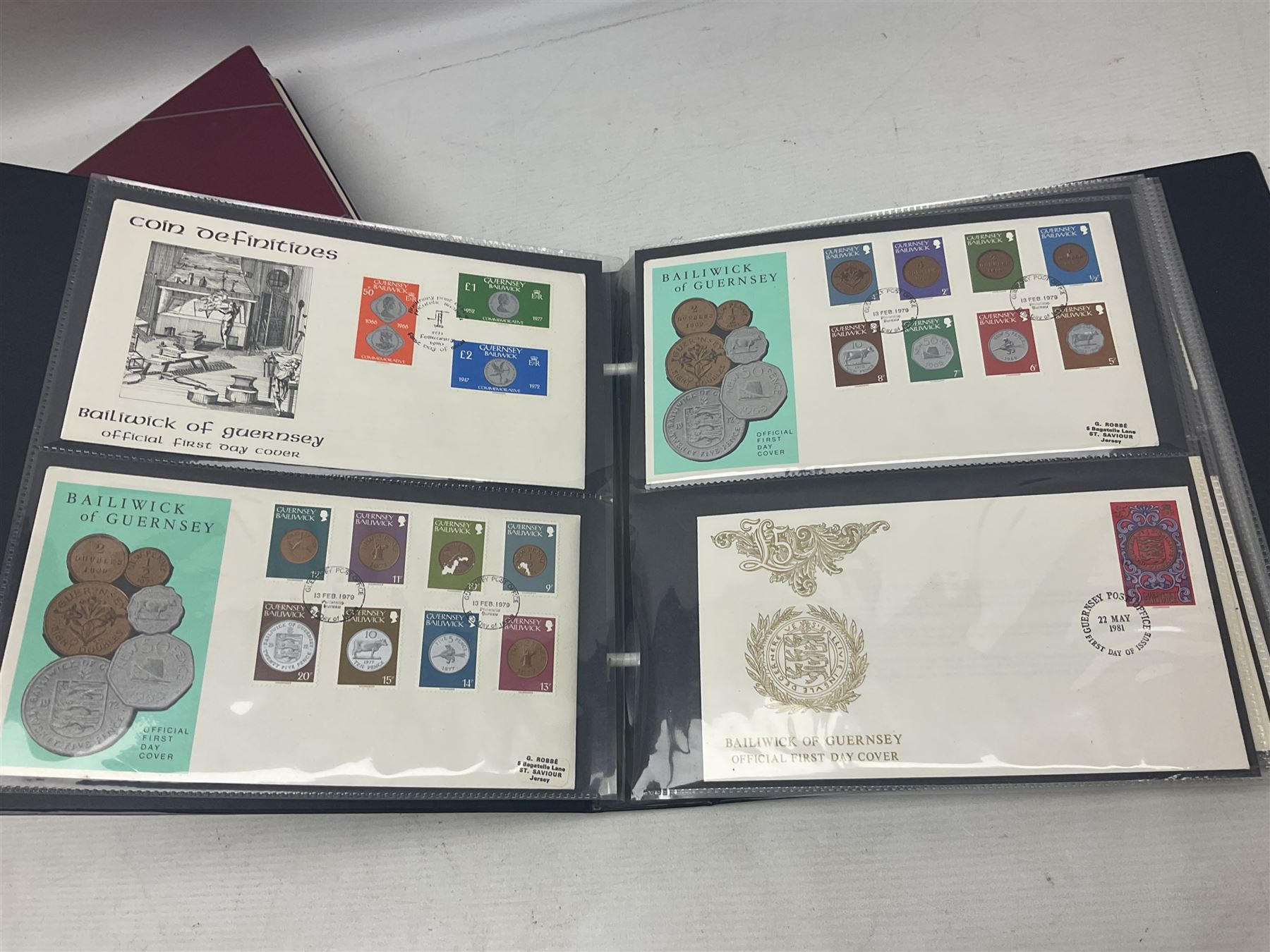 World stamps including Australia, Antigua, Canada, New Zealand, St Vincent, Republic of Maldives, Norfolk Island, Malta etc, Great British and other first day covers, Queen Elizabeth II 60th Birthday commemorative stamps etc, housed in five albums/folders and loose, in one box