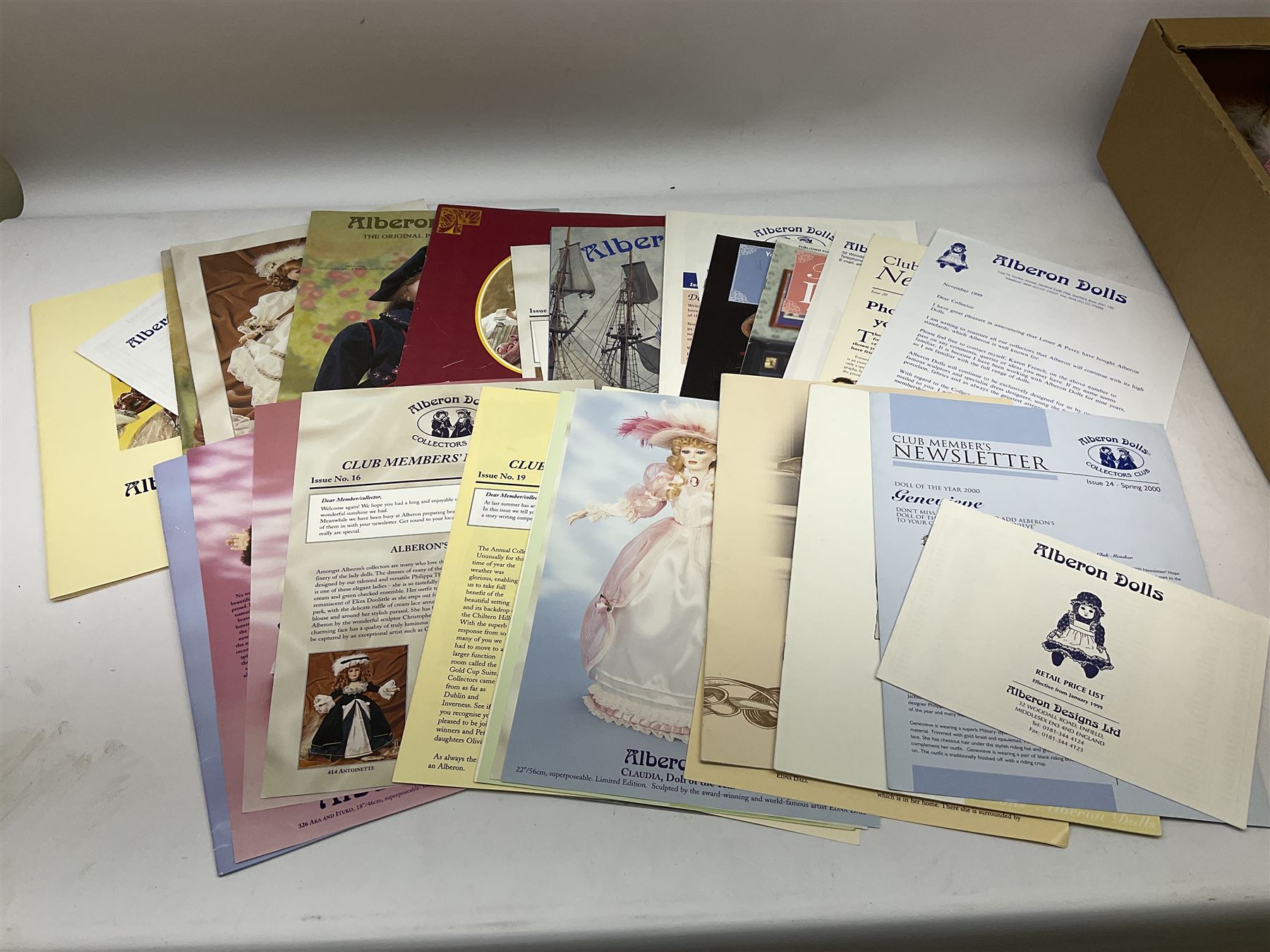Quantity of Alberon dolls, to include Millie, Michelle, Simone, Emily, Sophie, some with boxes