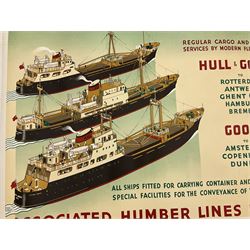  After Harry Hudson Rodmell, Humber Lines Limited poster entitled 