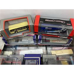 Corgi The Original Omnibus Company die-cast bus models, together with various other die-cast buses, all boxed