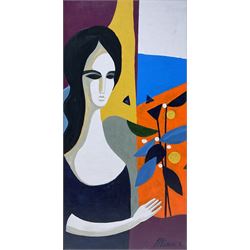 Andre Minaux (French 1923-1986): Cubist 