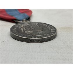 Elizabeth II Africa General Service Medal with Kenya clasp awarded to 22995278 Spr. D. Penrose R.E.; and Elizabeth II Imperial Service Medal awarded to George Henry Cox; both with ribbons (2)