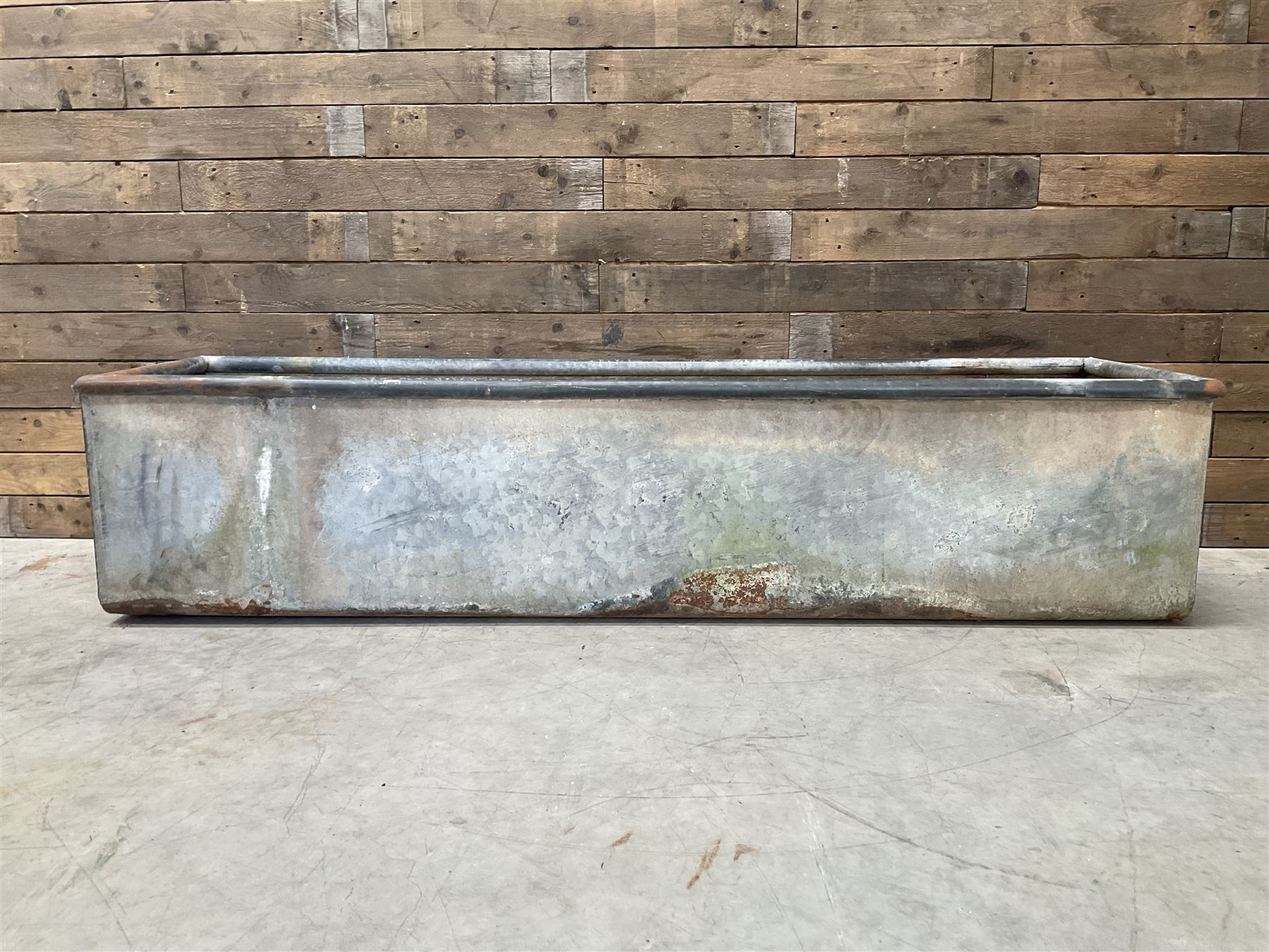 Large rectangular galvanised trough | Architectural & Reclamation | 140214