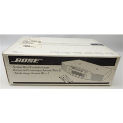  Bose Acoustic Wave II multi-disk changer, in white, unopened in box  