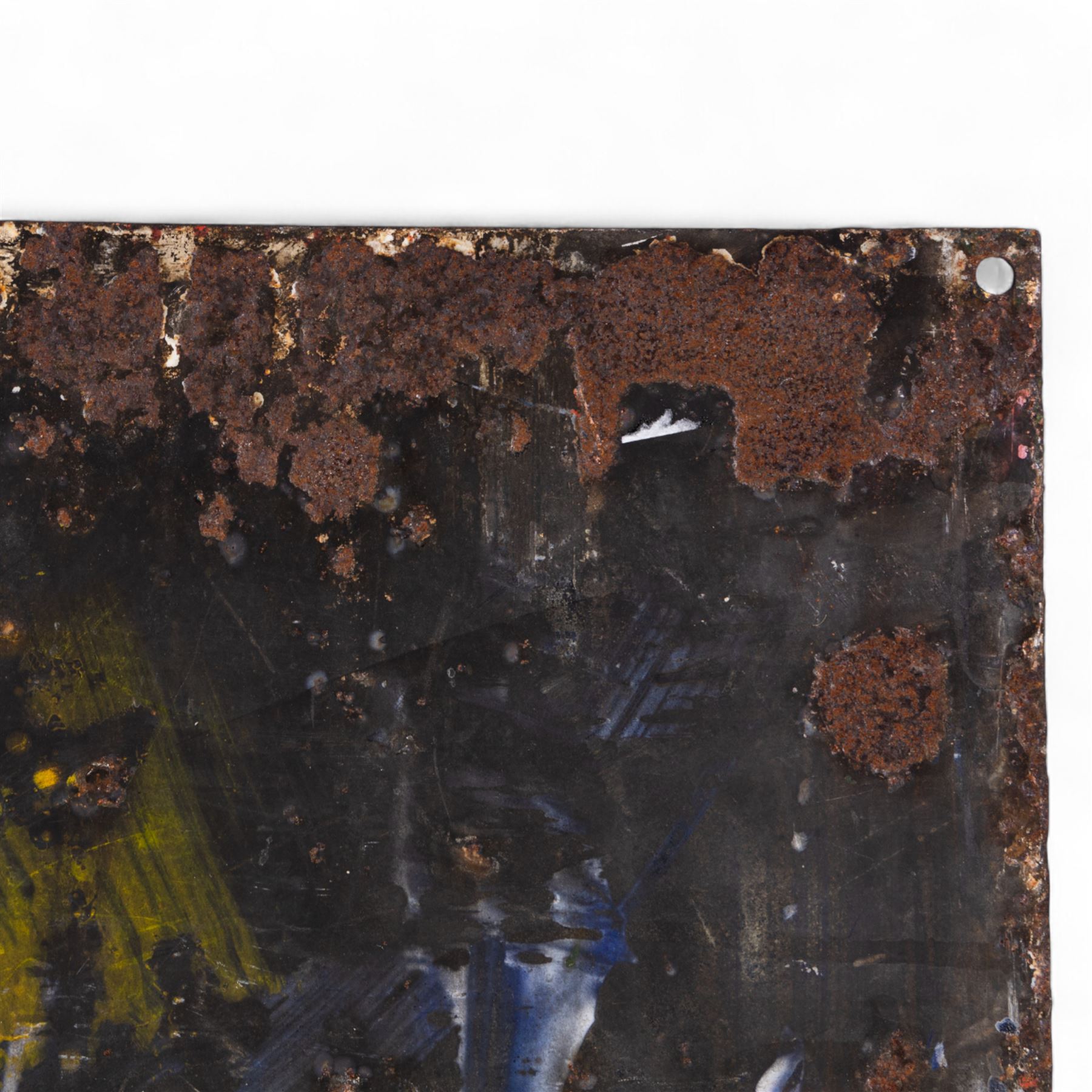 Grand Opera House Scarborough enamel sign, rectangular sign with white lettering and border on a red ground, H31cm, W107cm