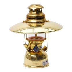 Super Petromax Rapid 829/500CP pressure lantern in brass case H40cm 