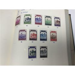 World stamps including Andorra, Austria with 1858 and later issues, Belgium with imperfs and later, Belgium, Cuba, Czechoslovakia, Denmark, Ireland, France, Germany with Hamburg, Lubeck, Oldenburg, Saxony etc, Greece, Hungary, the Netherlands, Spain etc, housed in two albums 
