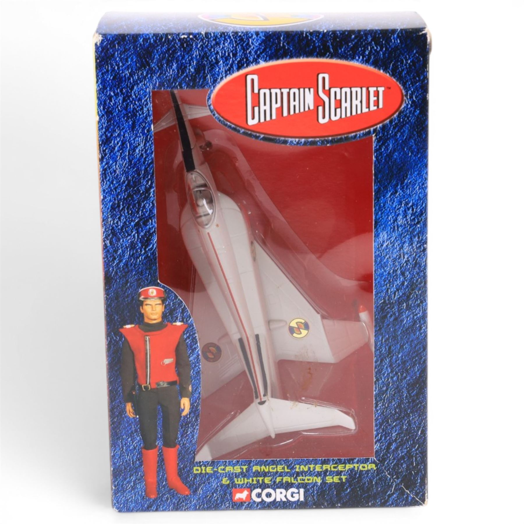 Corgi キャプテン・スカーレット ホワイトファルコン Four Corgi TV and Film related diecast model vehicles | Toys
