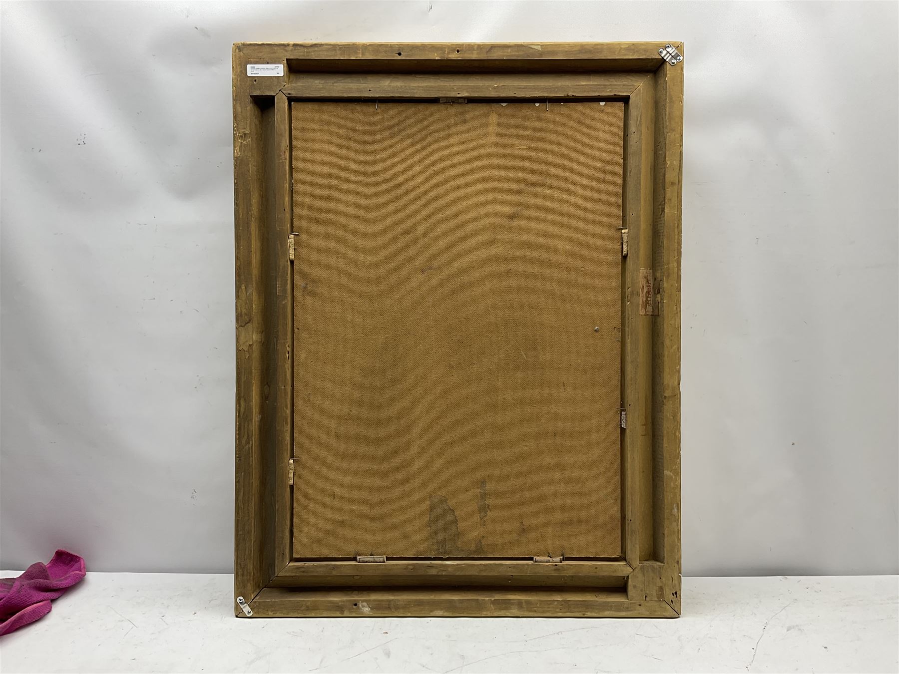 Joseph Delattre (French 1858-1912): Still Life of Carnations, oil on board signed 68cm x 49cm