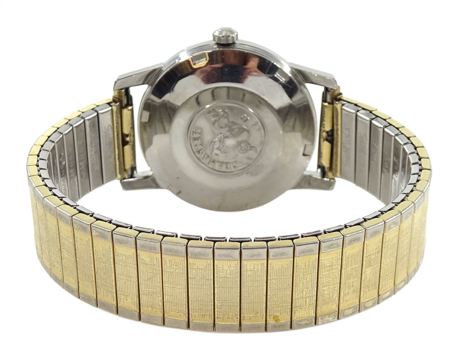 Omega Seamaster automatic gentleman's stainless steel wristwatch, No