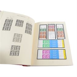 Queen Elizabeth II mint decimal stamps, including prestige booklets, booklet panes, etc, housed in eight Stanley Gibbons Windsor albums