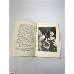 Laura Knight, The Magic of a Line, The Autobiography of Laura Knight, 1965, William Kimber, London, signed in black pen by Laura Knight, together with a postcard signed Laura K. 