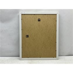 Sergie Luppov (Russian 1893-1977): Female Nude dancing in the Fields, watercolour signed 42cm x 27cm