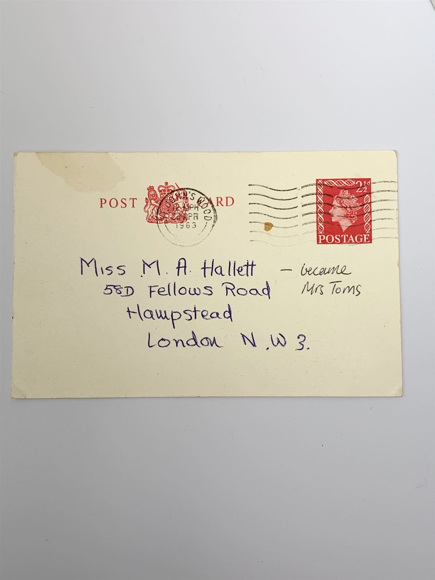 Laura Knight, The Magic of a Line, The Autobiography of Laura Knight, 1965, William Kimber, London, signed in black pen by Laura Knight, together with a postcard signed Laura K. 