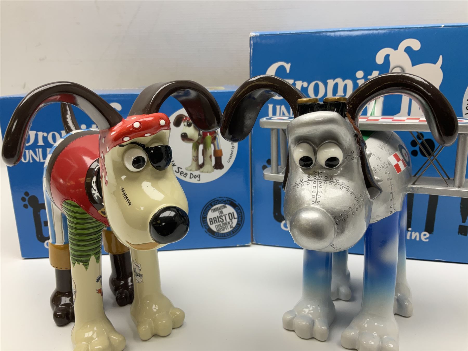 Wallace & Gromit Gromit Unleashed two Aardman Animations The Grand Appeal 'Gromit Unleashed