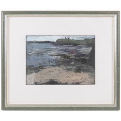 Peter Michael Hicks (British 1937-): Scarborough North Bay, pastel signed with initials 19cm x 27cm