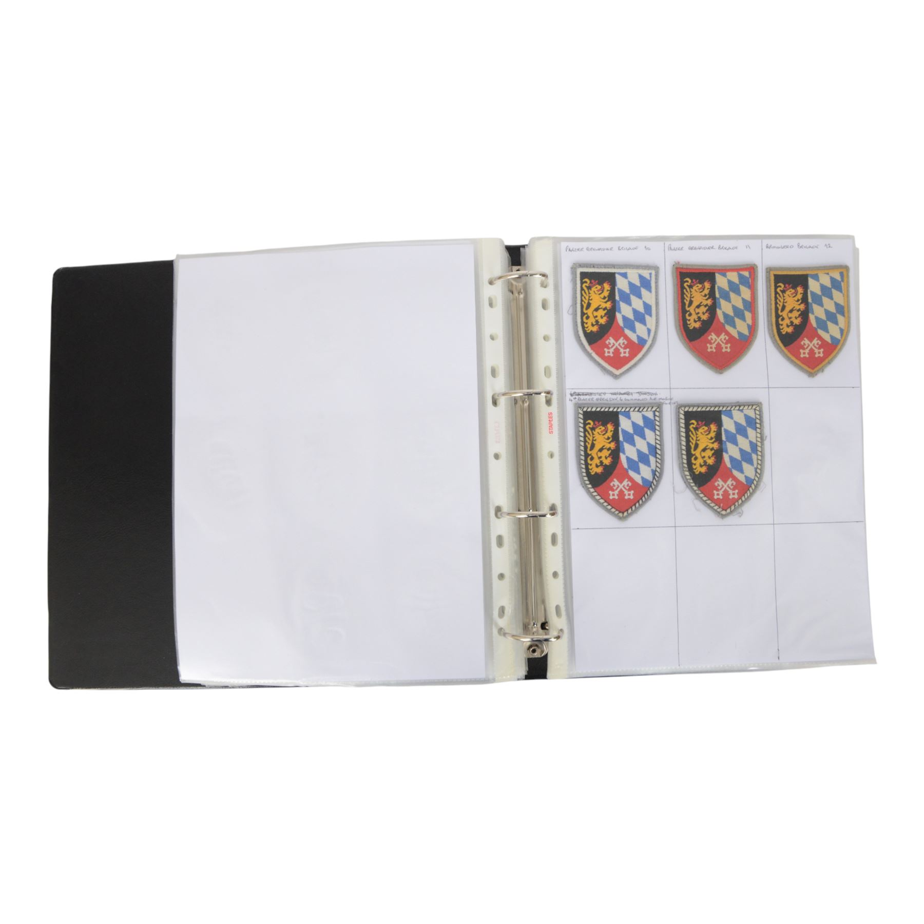 Collection of East German and West German Military cloth insignia, approximately one hundred and eighty three cloth and bullion badges, circa.1950-60
