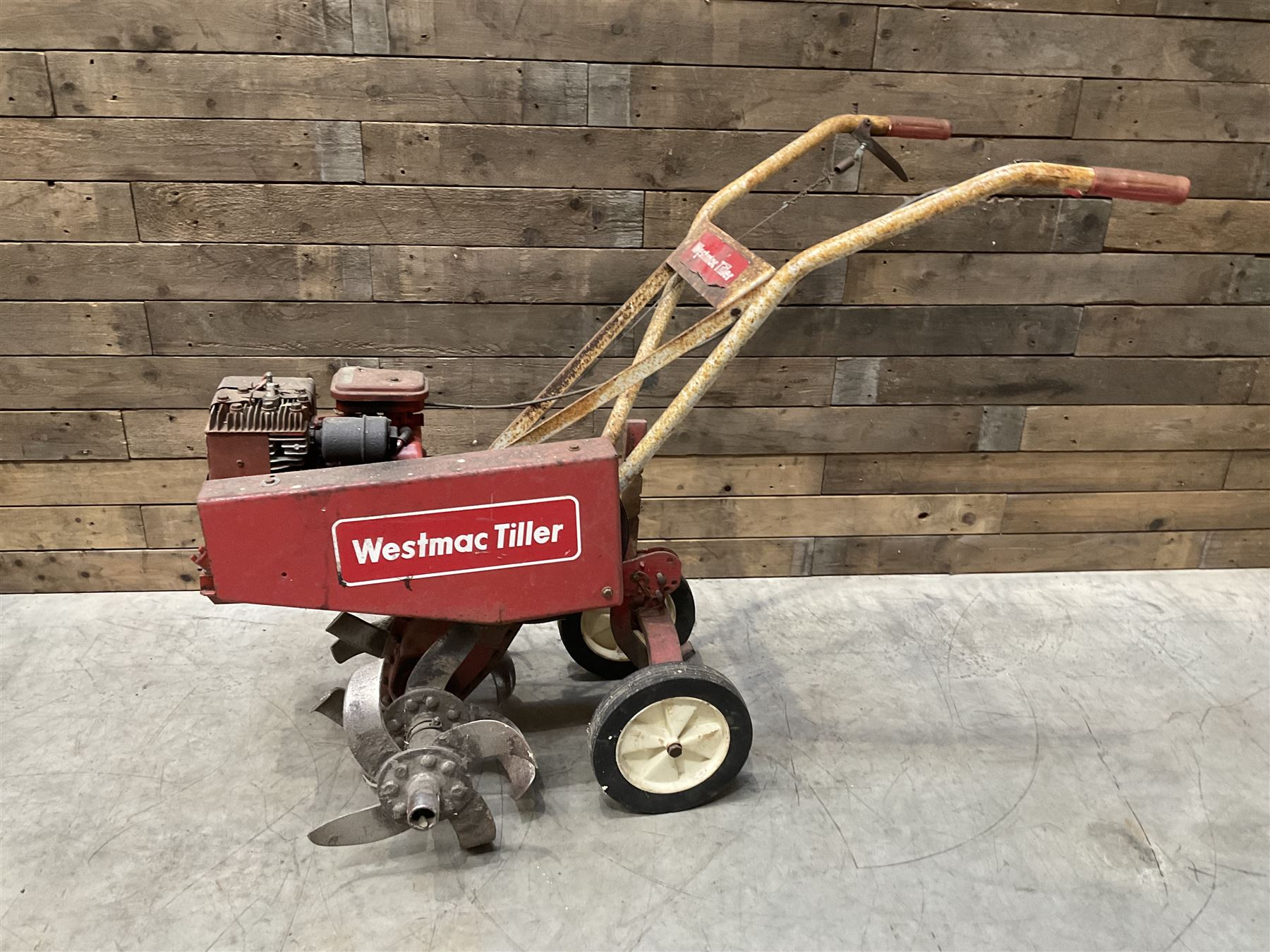Westmac petrol garden tiller