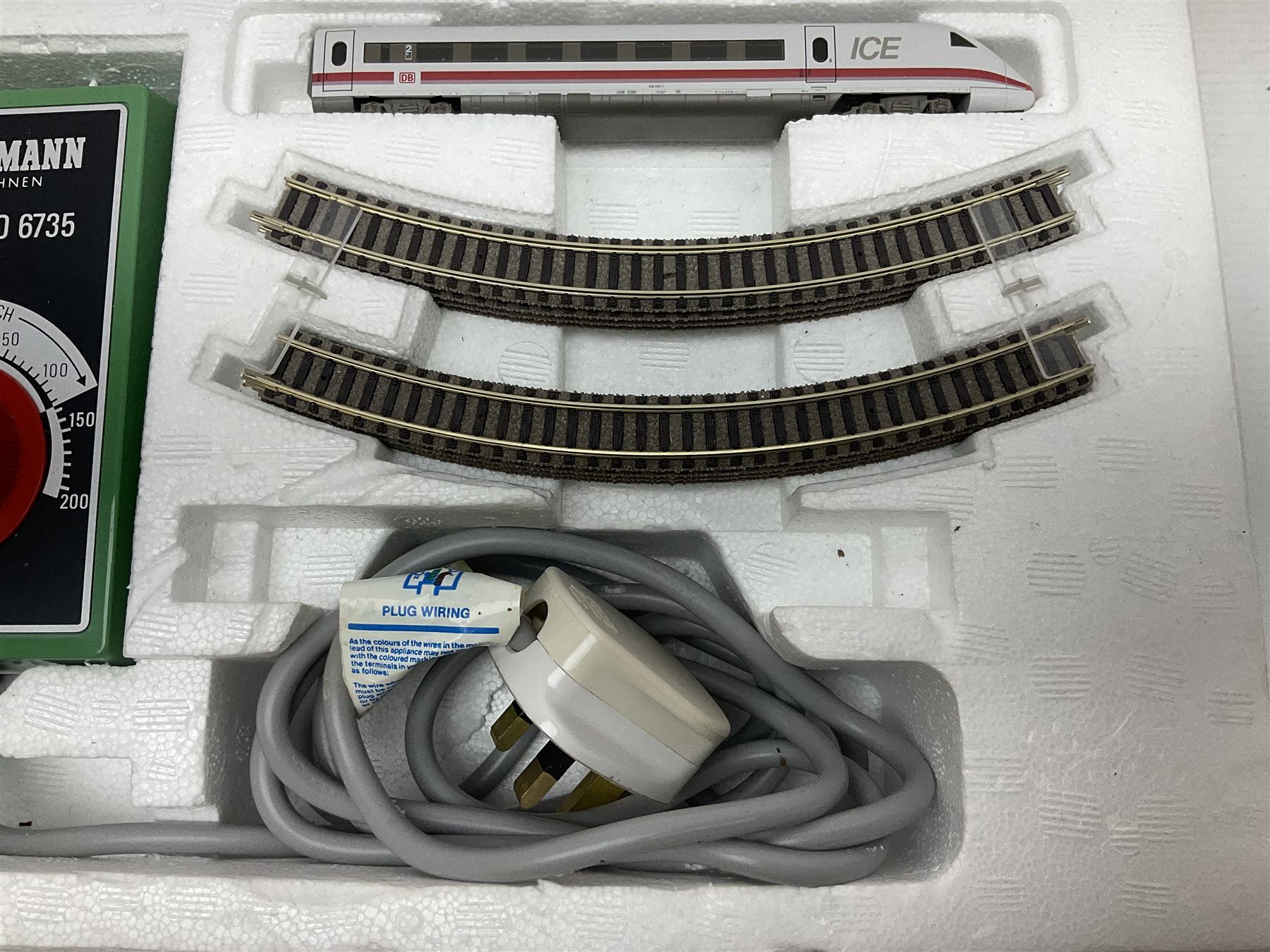 Fleischmann 'N' gauge 'Piccolo' - No.9381 ICE 2 (InterCity Express) Start Set; boxed