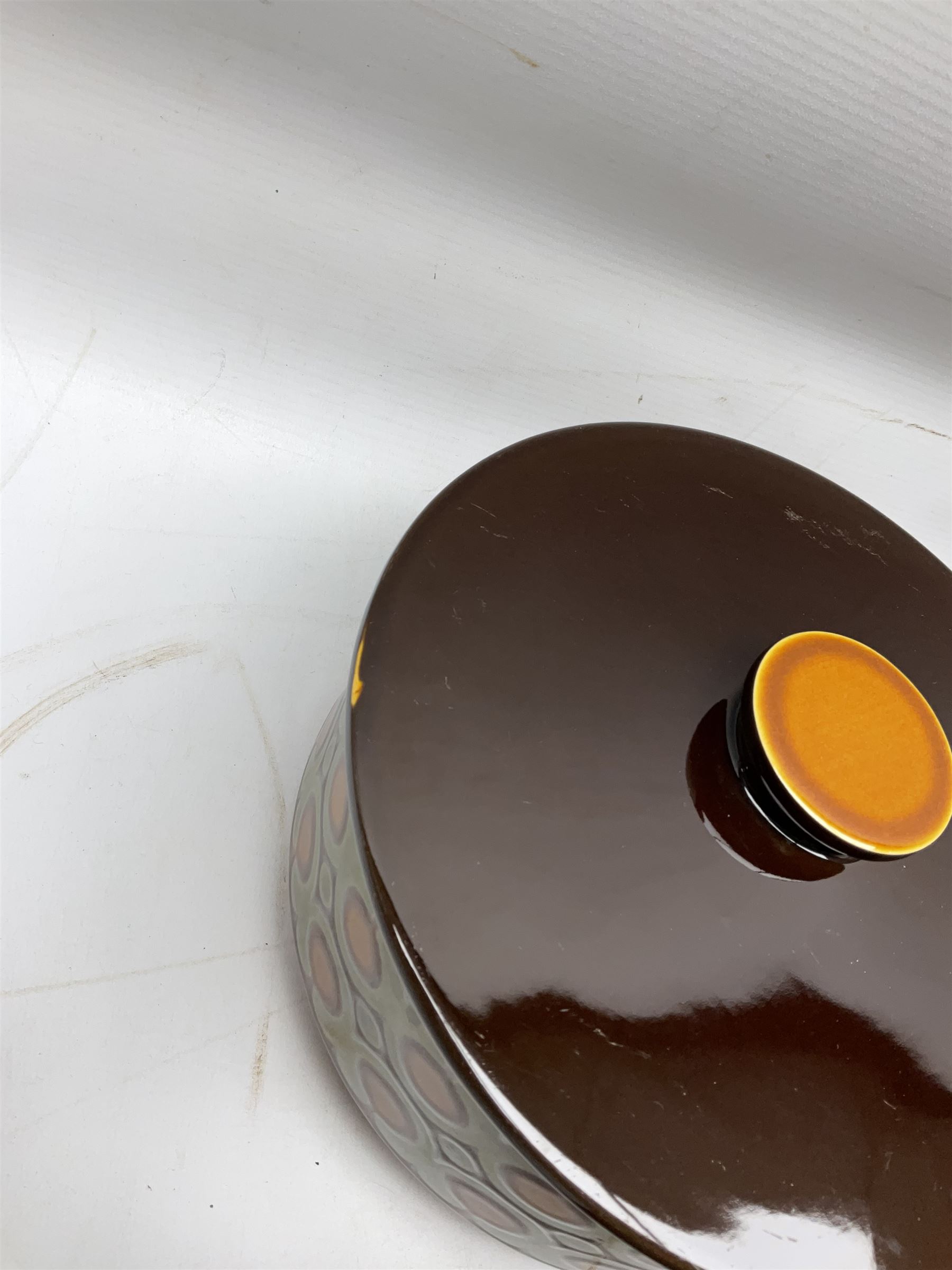 Hornsea Bronte pattern dinner and  wares, to include coffee pot, hot water jug, two milk jugs, two covered tureens etc (28)