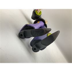 Special edition The Beatles Yellow Submarine playing cards, unopened with gilt edging in a metal tin, together with 1999 McFarlane Toys figures of Yellow Submarine John Lennon and Jeremy Hillary Boob, PH. D, tallest figure 19.5cm 