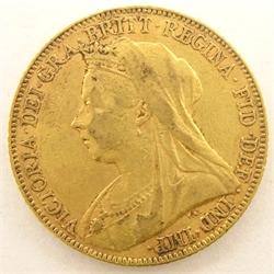  Queen Victoria 1899 gold full sovereign  