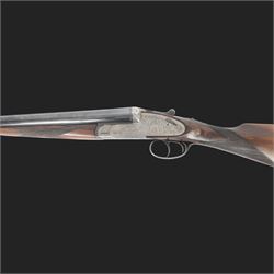 Garbi Black Sabel De Luxe, 12 bore double trigger sidelock ejector, side by side double barrel shotgun with 69cm (27