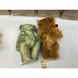 Steiff - Club issued set of four teddy bears depicting the four seasons, Winter EAN 028205, Autumn EAN 028199, Spring EAN 028175 and Summer EAN 028182; all boxed with labels (4)