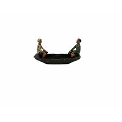 Lead figures - pre-war Charbens goat cart with girl; Timpo ploughman; Timpo cow; Salco Dray Carts; see-saw boat with boy and girl; two Charbens tractors; Taylor & Barrett governess cart; six Wendal figures etc