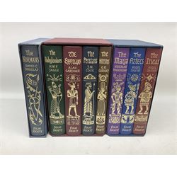 Folio Society books comprising, Empires of the Ancient Near East; four book set, Empires of Early Latin America; three book set, The Norman's by David C. Douglas