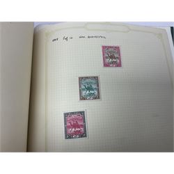 Queen Elizabeth II Great British first day covers with special postmarks and printed addresses, other covers, QEII used postage stamps, Basutoland, Southern Nigeria and other world stamps, housed in various albums, stockbooks, folders and loose, in one box