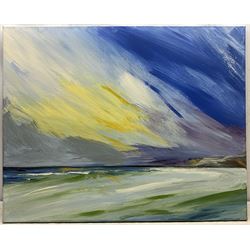 Shane McCoubrey (British 1966-): 'Summer Breeze', acrylic on canvas, signed and dated 2005 verso 80cm x 100cm (unframed) 
Provenance: private collection, purchased directly from the artist by the vendor via Terence Macklin Gallery, Whitstable in 2005.